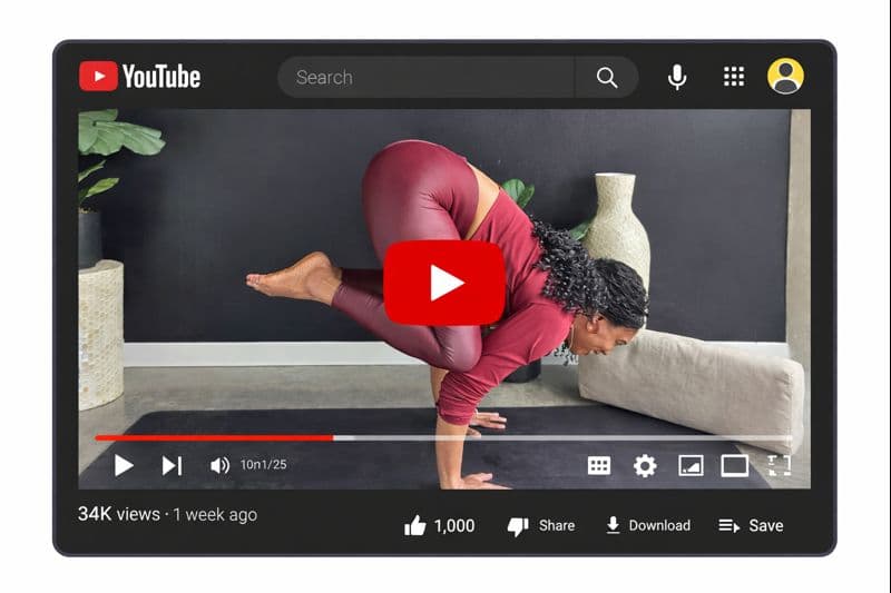 Online Yoga Practice Library (YouTube Membership) taught by experienced Indian yoga instructor online in English