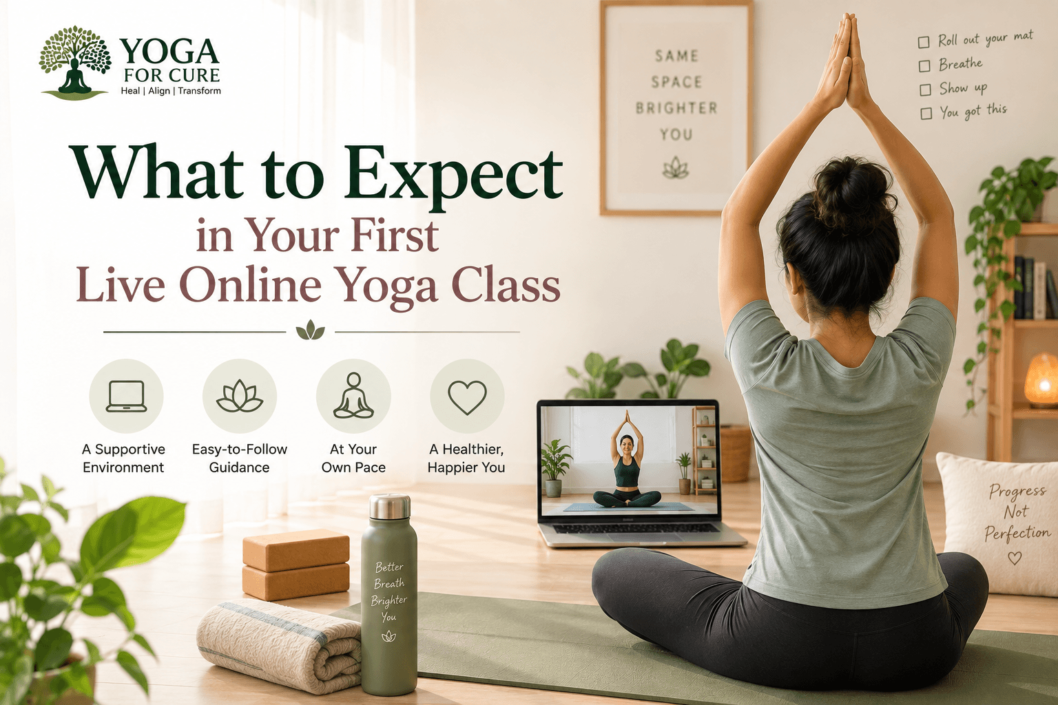 What to Expect in Your First Live Online Yoga Class